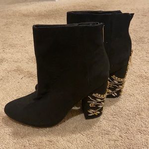 Black Ankle Booties